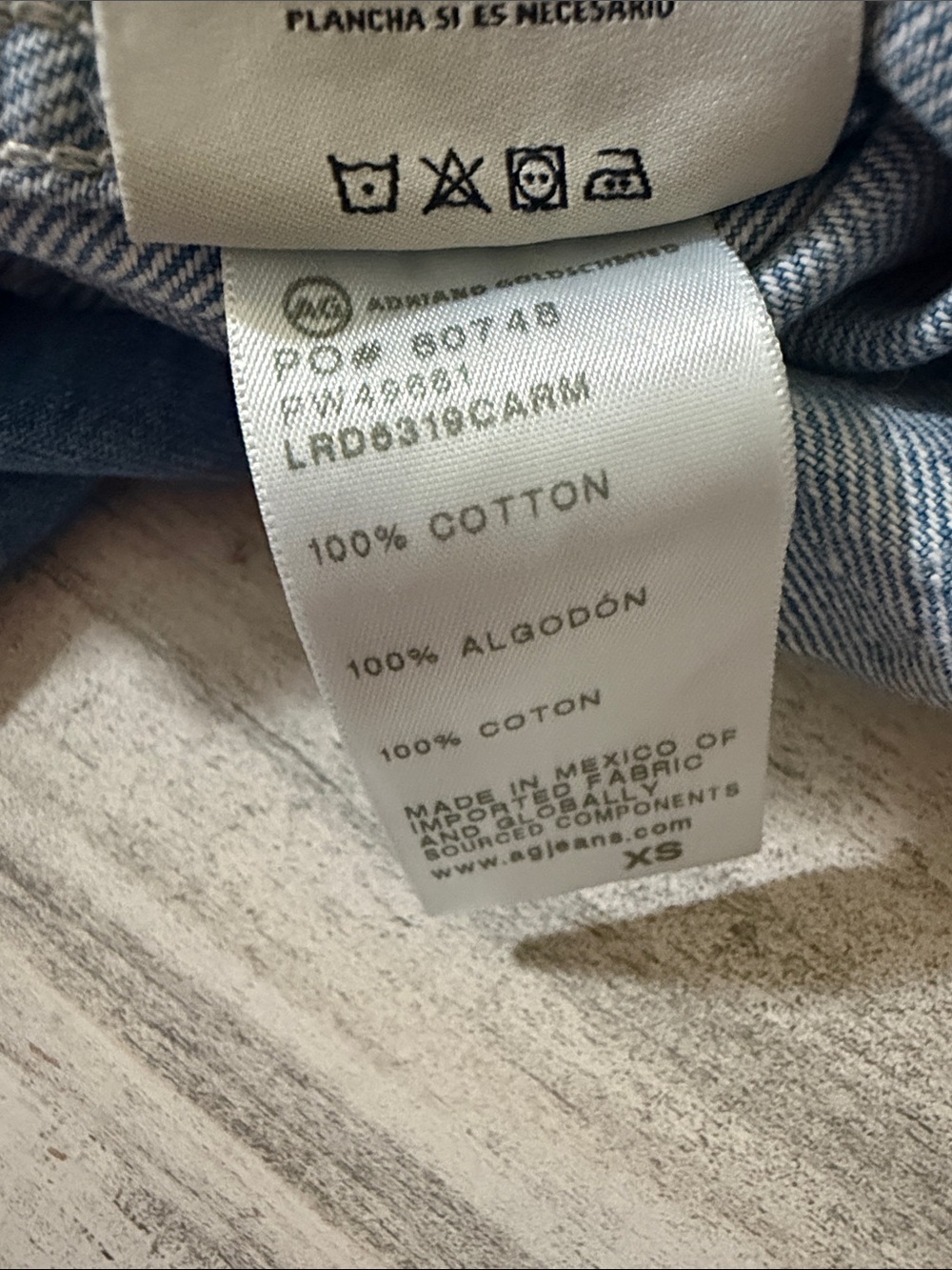 Ag Adriano Goldschmied Blue Denim Shirt Dress - Picture 13 of 13